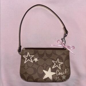 Vintage coach y2k wristlet